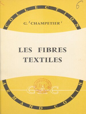 cover image of Les fibres textiles